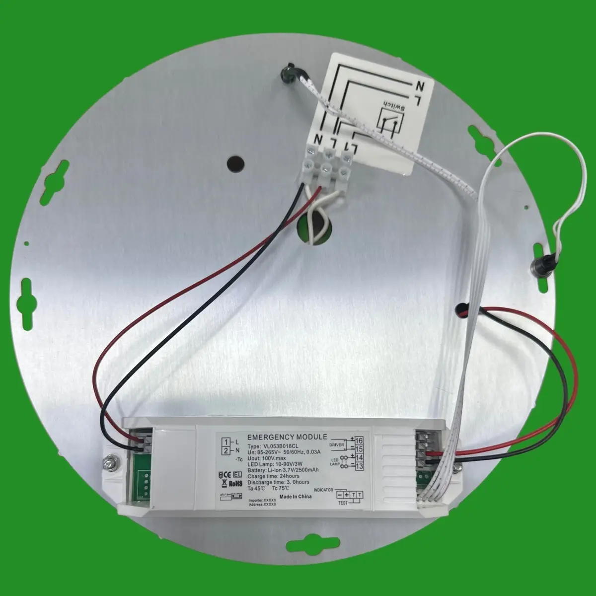 24W LED Round Hublot Outdoor LED Bulkhead 3 hour Non Maintained  Emergency Light - image 11 | Free standard UK delivery included | Discount Quality Products