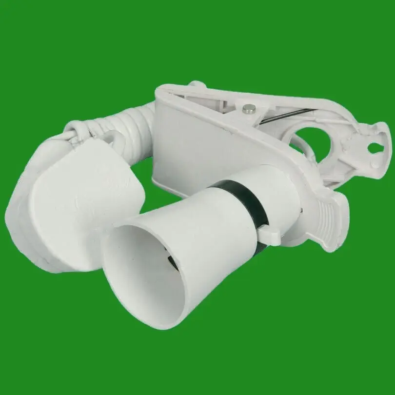 2m Clamp On Light Fix Attach Grip or Clip to Anywhere B22 socket UK Plug Fitted