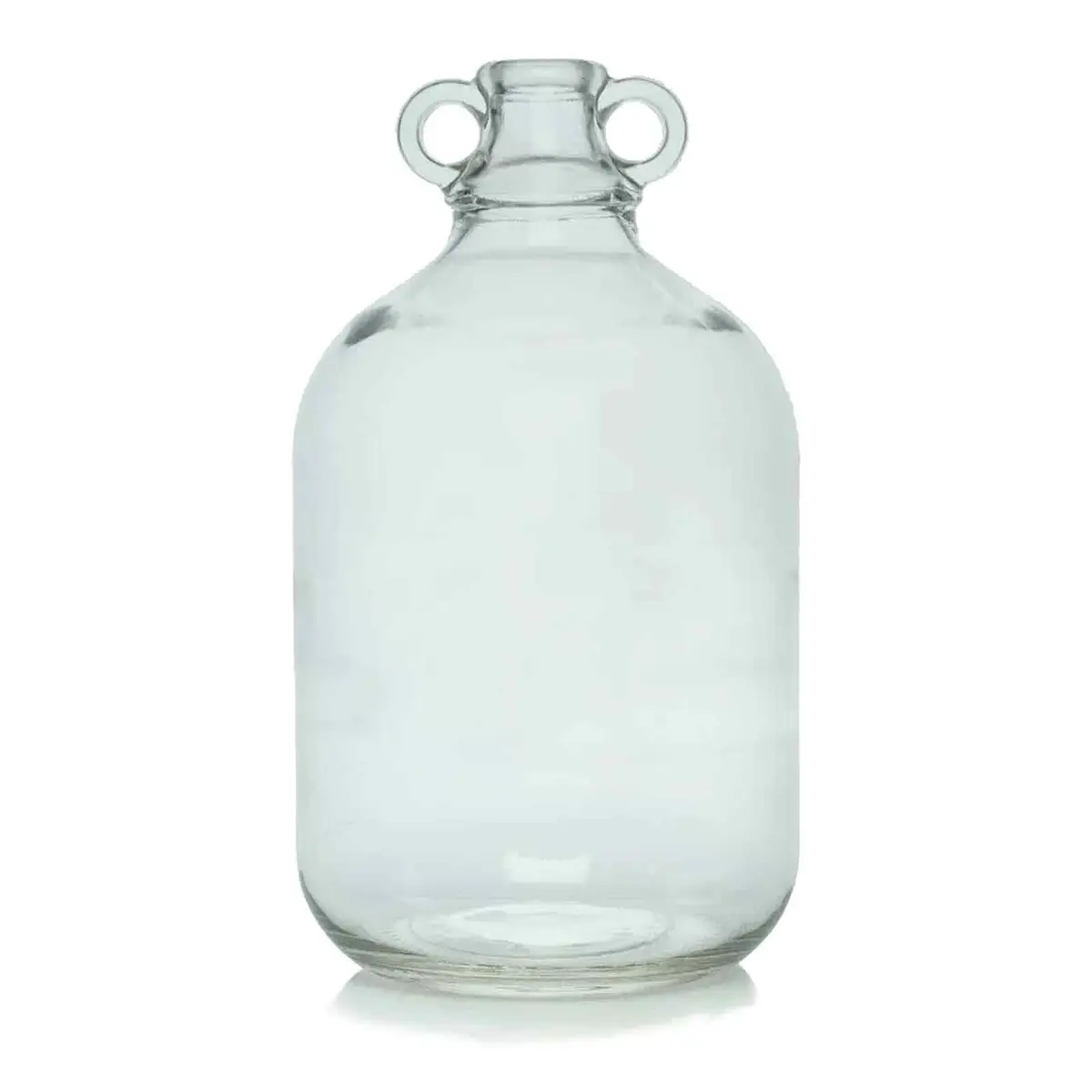 5 Litre Demijohn Clear Green Tint Glass Container, Jar Bottle Beer Wine Homebrew
