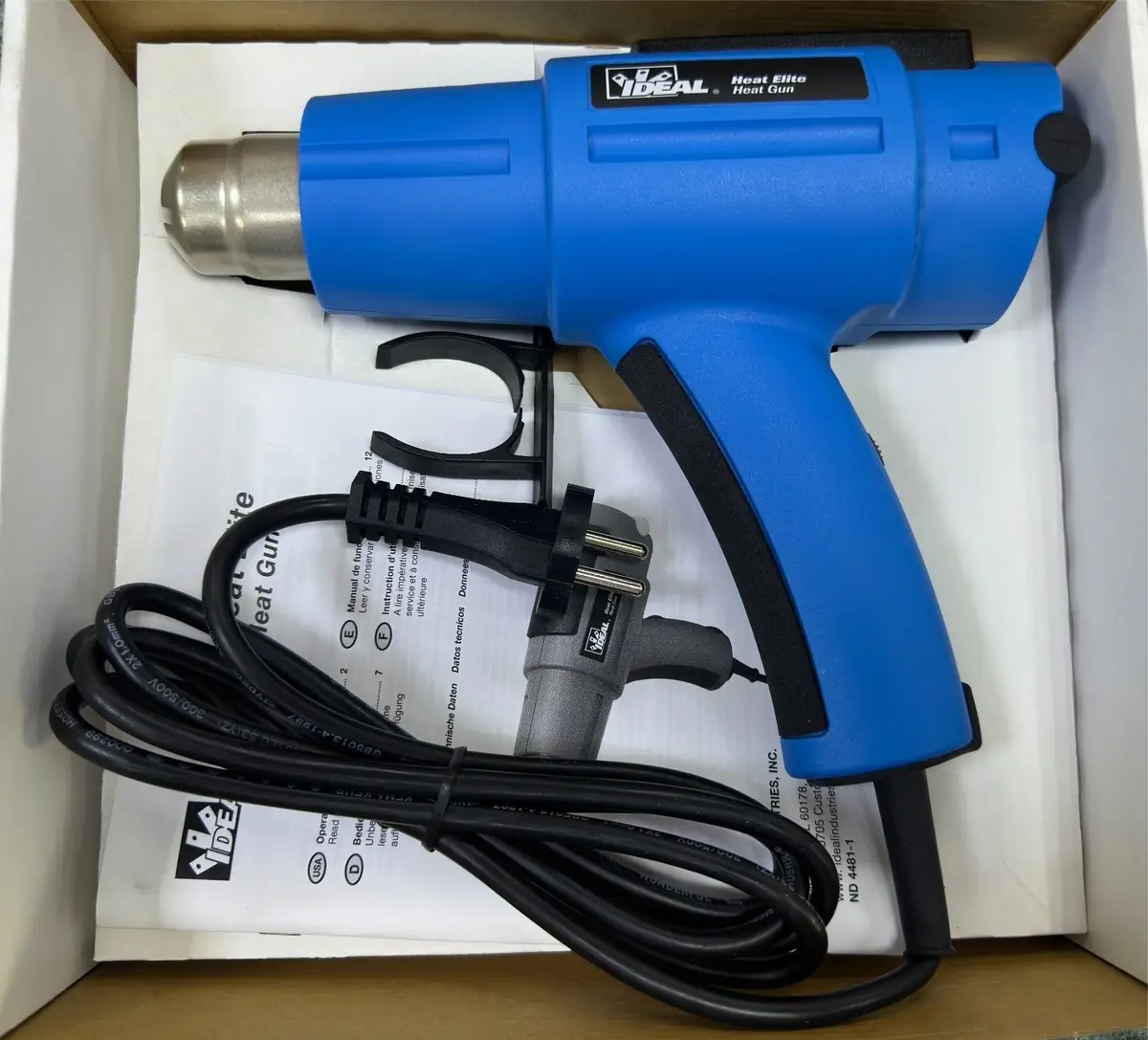 Heat Hot Air Gun 1600W Paint Stripper, Remove Labels, up to 500ºC, Swiss Made - image 2 | Free standard UK delivery included | Discount Quality Products