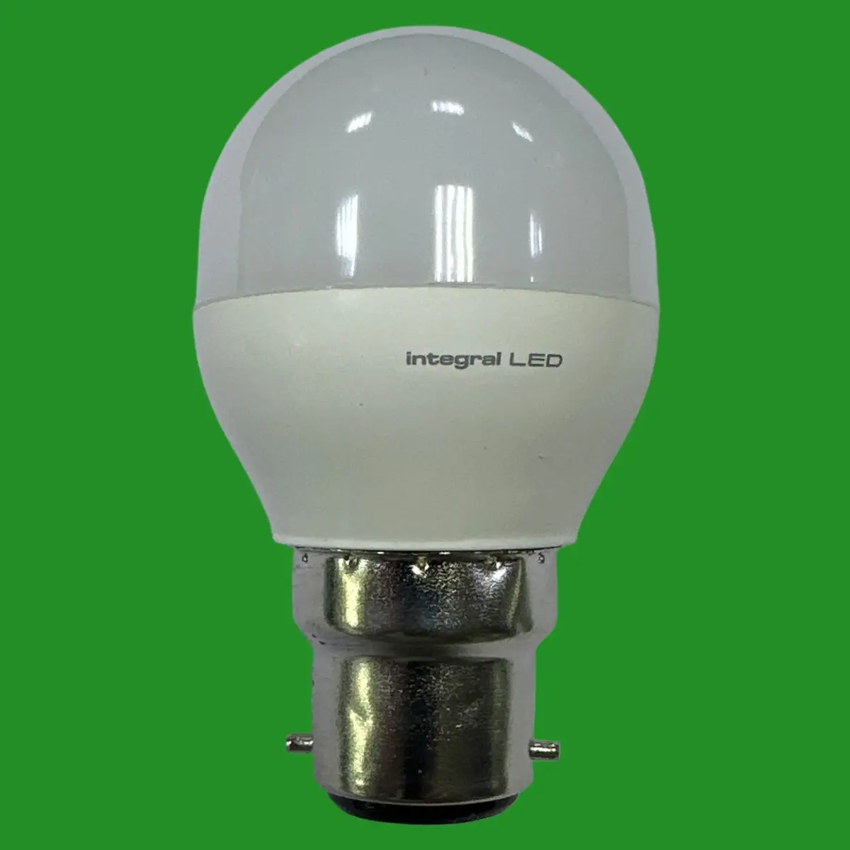 4x 6.2W (=40W) Integral Dimmable LED Mini Globe Round Golf Light Bulbs BC B22 - image 3 | Free standard UK delivery included | Discount Quality Products
