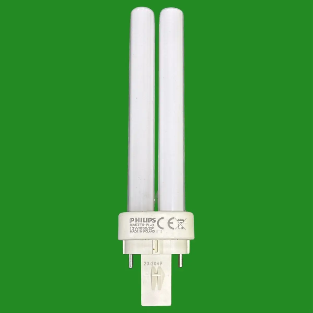 1x 13W Philips G24d-1 2 pin Low Energy CFL BLD Double Turn Light Bulb 3000K Lamp - image 3 | Free standard UK delivery included | Discount Quality Products