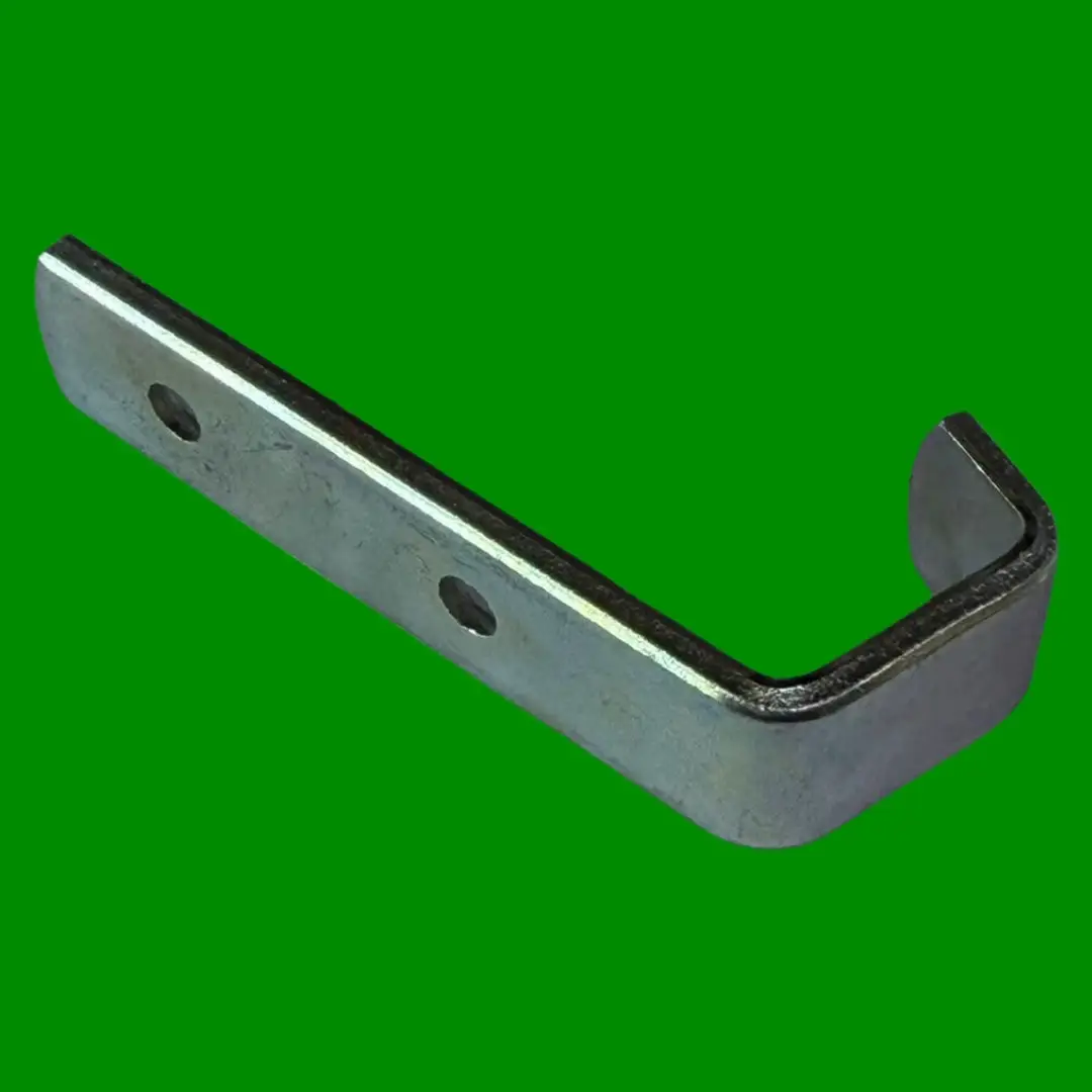 2x 68mm Galvanised Steel J-Hook Bracket Mounting Retaining Holding, Coat Hanging - image 2 | Free standard UK delivery included | Discount Quality Products