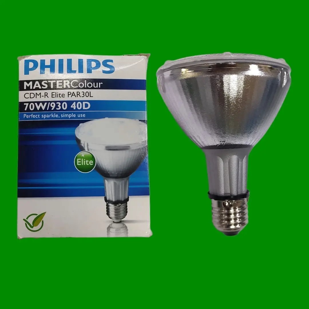 70W Philips PAR30L R95 Halogen CDM-R Elite 930 40° Reflector Light Bulb ES E27