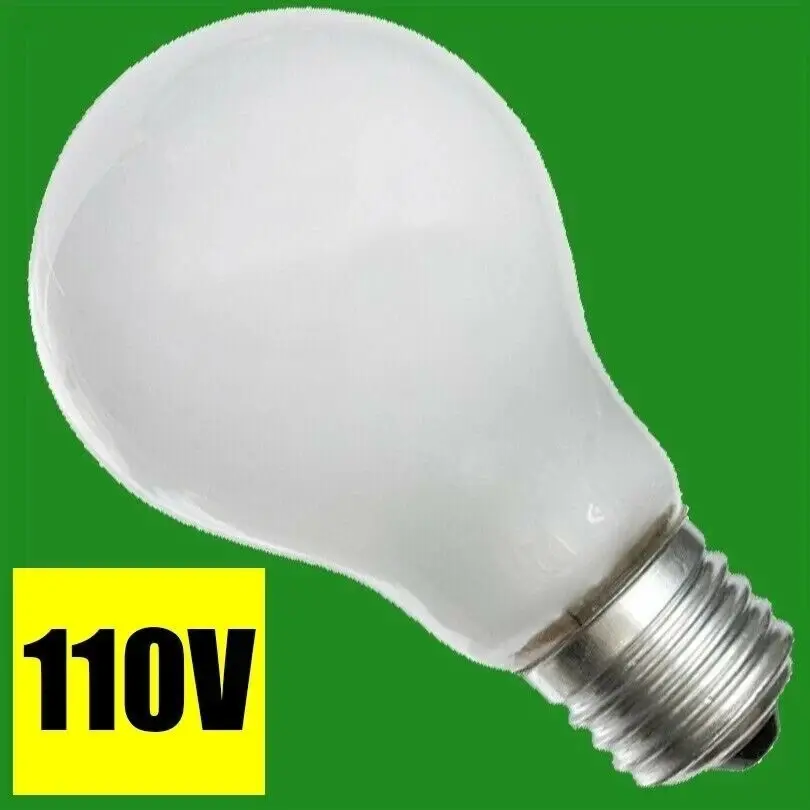 2x 200W GEC 110V-120V Incandescent Dimmable Pearl A80 GLS Light Bulb E27 ES