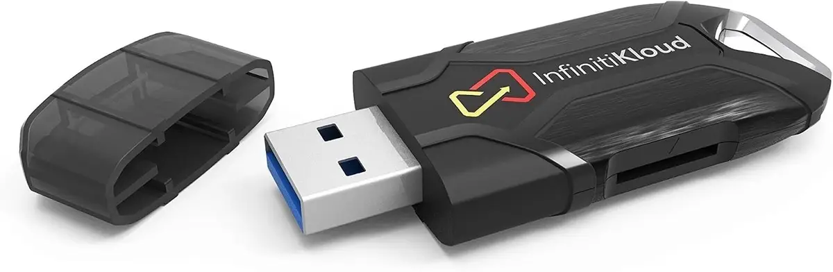 1x OTG USB3.0 MicroSD Card Reader, Micro USB &amp; USB-C Dongle, Photo/Data Transfer
