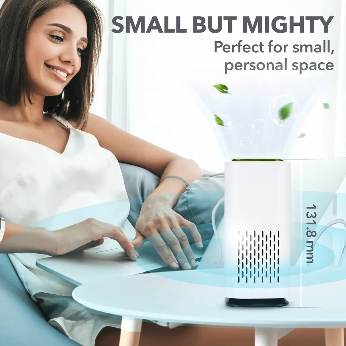 Blast Auxiliary Air Cleaner, Desktop Purifier For Home & Small Space, 18dB Quiet - image 4 | Free standard UK delivery included | Discount Quality Products