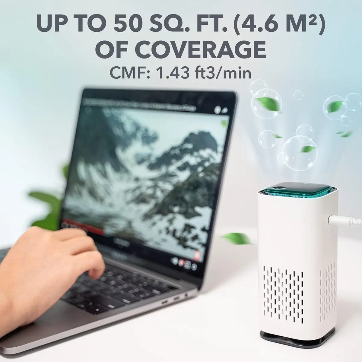 Blast Auxiliary Air Cleaner, Desktop Purifier For Home & Small Space, 18dB Quiet - image 6 | Free standard UK delivery included | Discount Quality Products