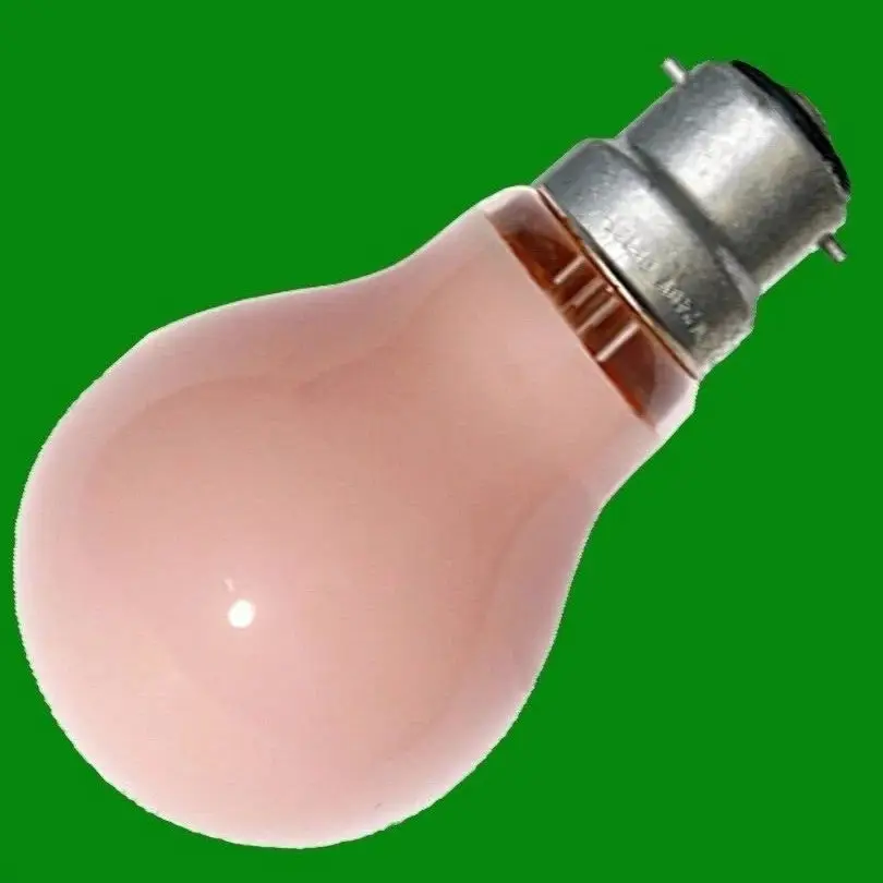3x 40W Pink OSRAM Incandescent Coloured Dimmable GLS Light Bulbs Bayonet BC B22 - image 2 | Free standard UK delivery included | Discount Quality Products