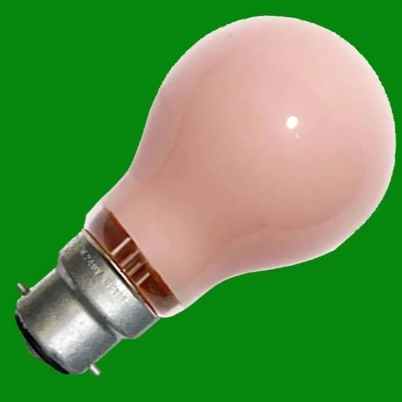 3x 40W Pink OSRAM Incandescent Coloured Dimmable GLS Light Bulbs Bayonet BC B22 - image 3 | Free standard UK delivery included | Discount Quality Products