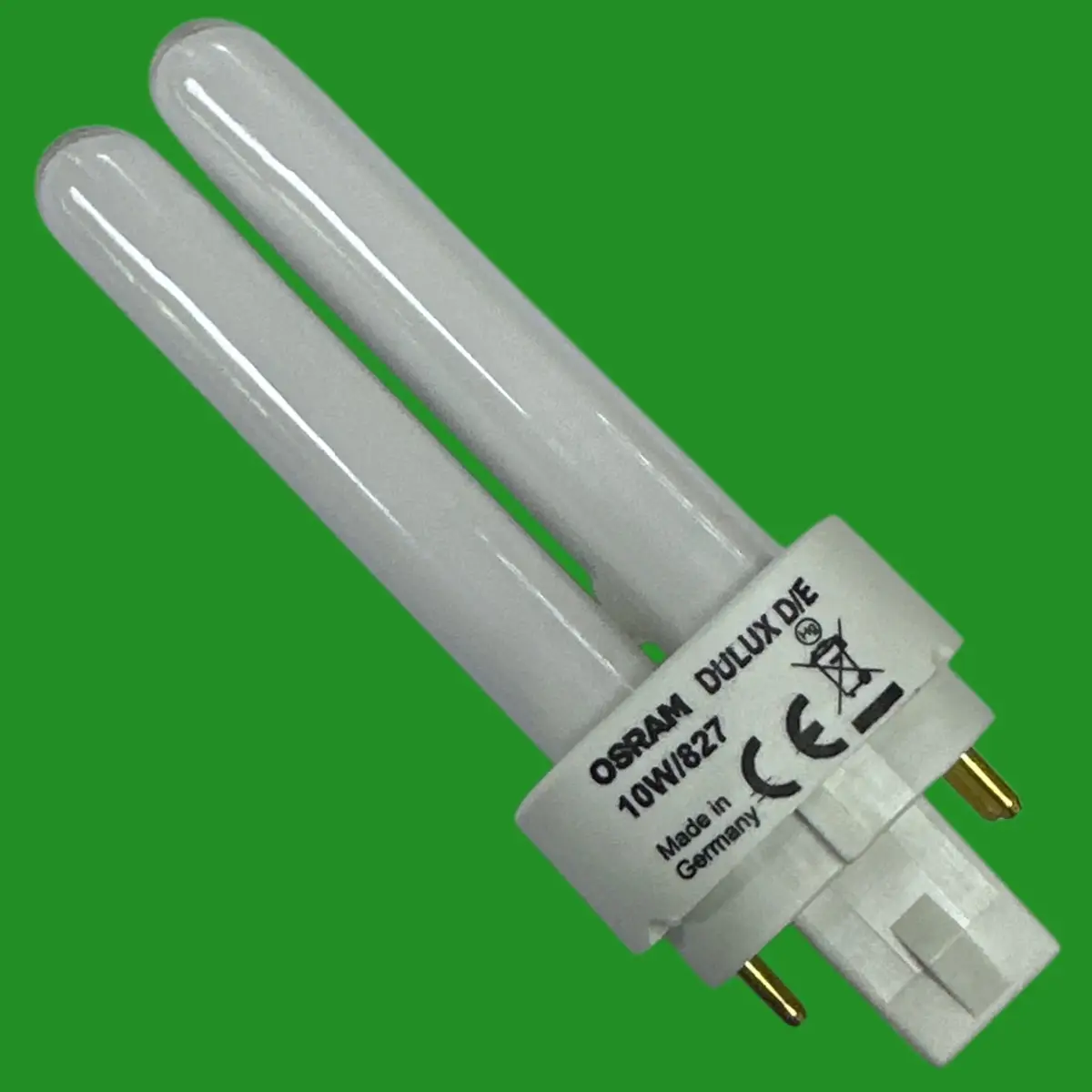 1x 10W OSRAM Dimmable G24q-1, 4 pin 2700K Low Energy CFL PL Light Bulb Lamp - image 3 | Free standard UK delivery included | Discount Quality Products