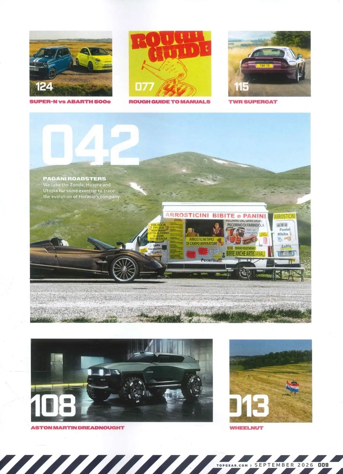 BBC Top Gear Magazine #411, Pagani Roadster, Aston Martin, Ferrari, Sept 2026 - image 4 | Free standard UK delivery included | Discount Quality Products