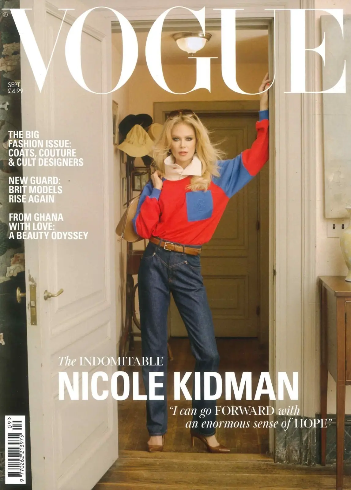 Vogue Magazine: Nicole Kidman, Sarah Jessica Parker, Leo Reich, Gucci, Sept 2026