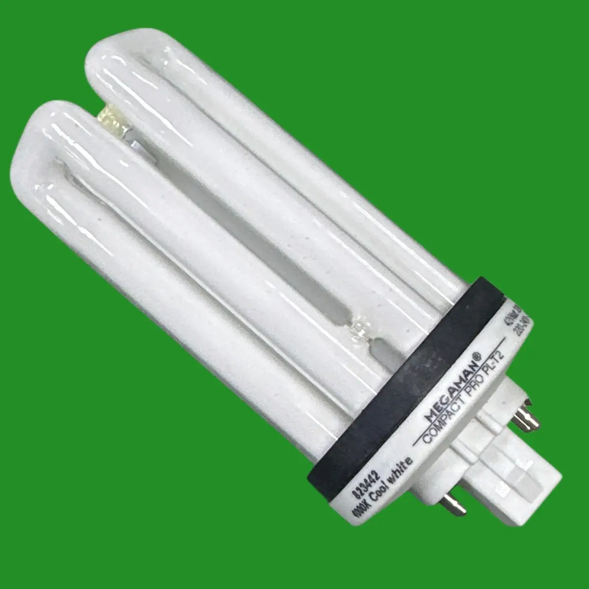 42W Megaman GX24Q-4 4 pin CFL Low Energy PL Light Bulb 4000K Cool White Lamp 840 - image 3 | Free standard UK delivery included | Discount Quality Products