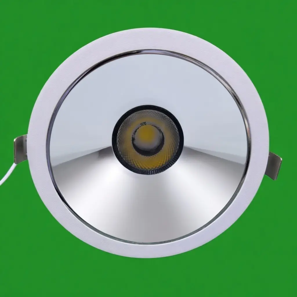 36W (=200W) LED White Round Downlight Commercial Retail Office Shop Lamp 4000K - image 3 | Free standard UK delivery included | Discount Quality Products