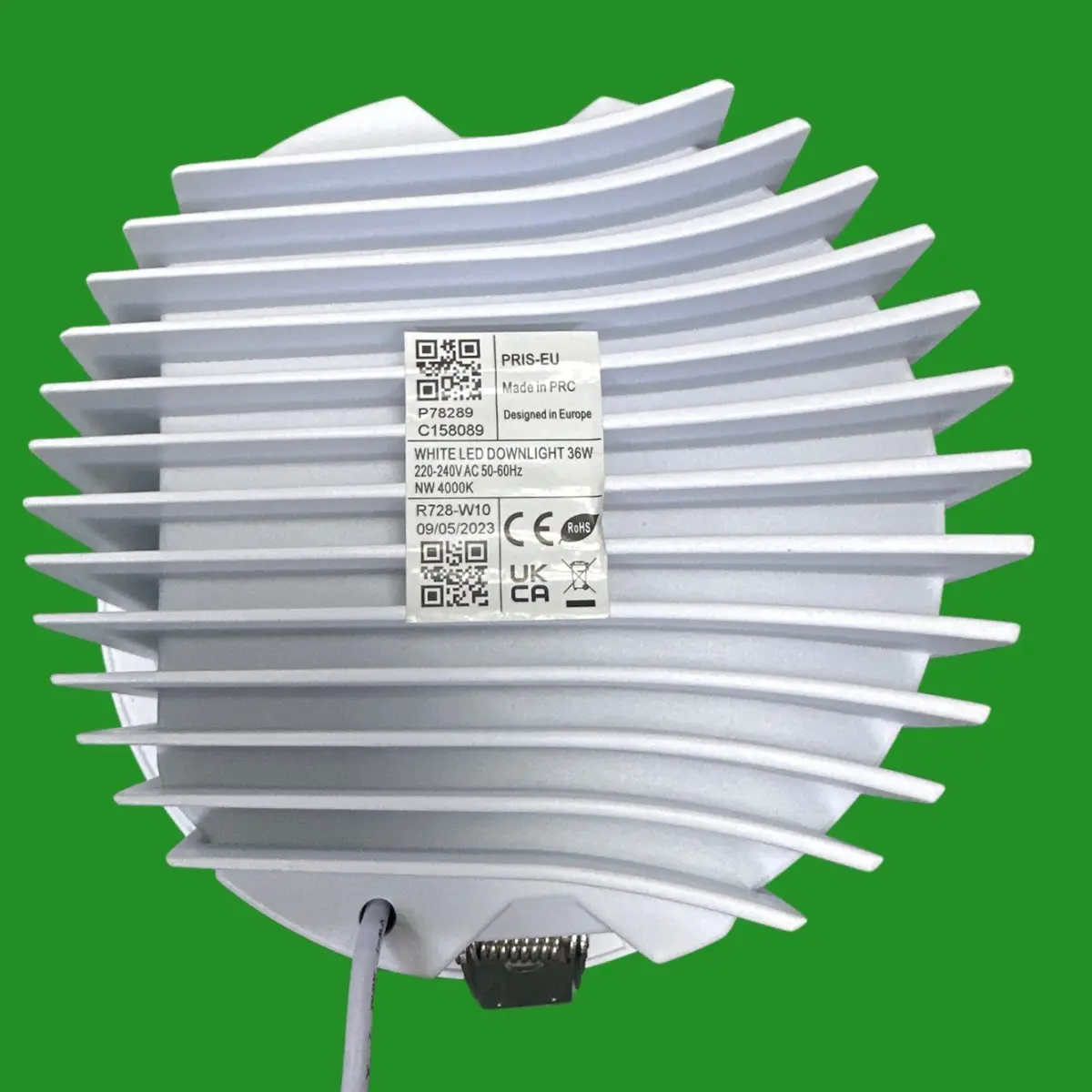 36W (=200W) LED White Round Downlight Commercial Retail Office Shop Lamp 4000K - image 8 | Free standard UK delivery included | Discount Quality Products