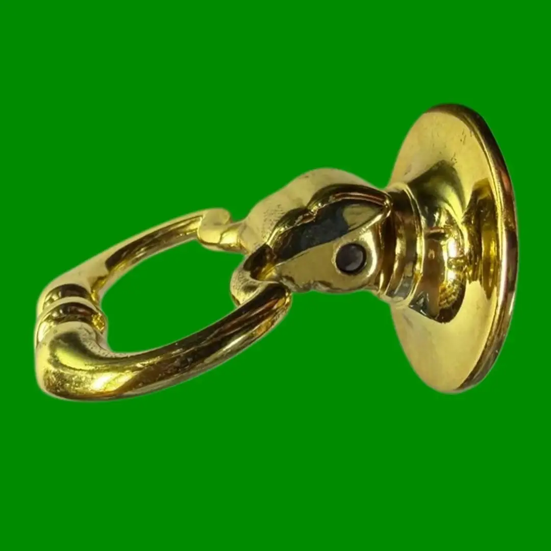 1x 50mm Polished Brass Plated Door Drop Pull Handle, Drawer, Cabinet, Cupboard - image 4 | Free standard UK delivery included | Discount Quality Products