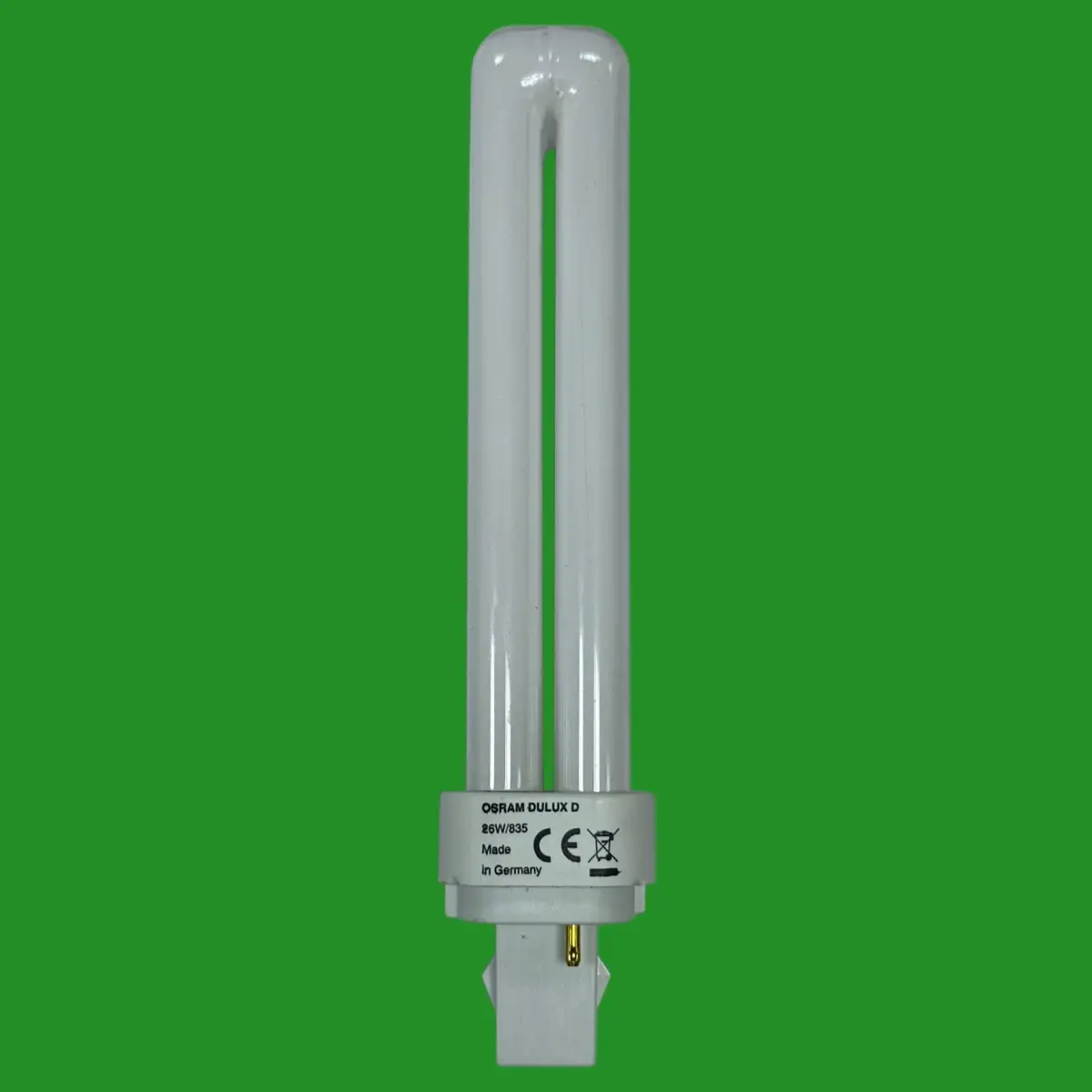 1x 26W OSRAM G24d-3, 2 pin, Low Energy CFL PL Light Bulb 3500K 835 White Lamps - image 3 | Free standard UK delivery included | Discount Quality Products