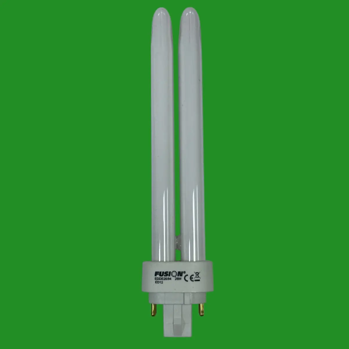 26W Fusion G24q-3, 4 pin, 4000K 840 Low Energy CFL Light Bulb Lamp EDDE26/84 - image 3 | Free standard UK delivery included | Discount Quality Products