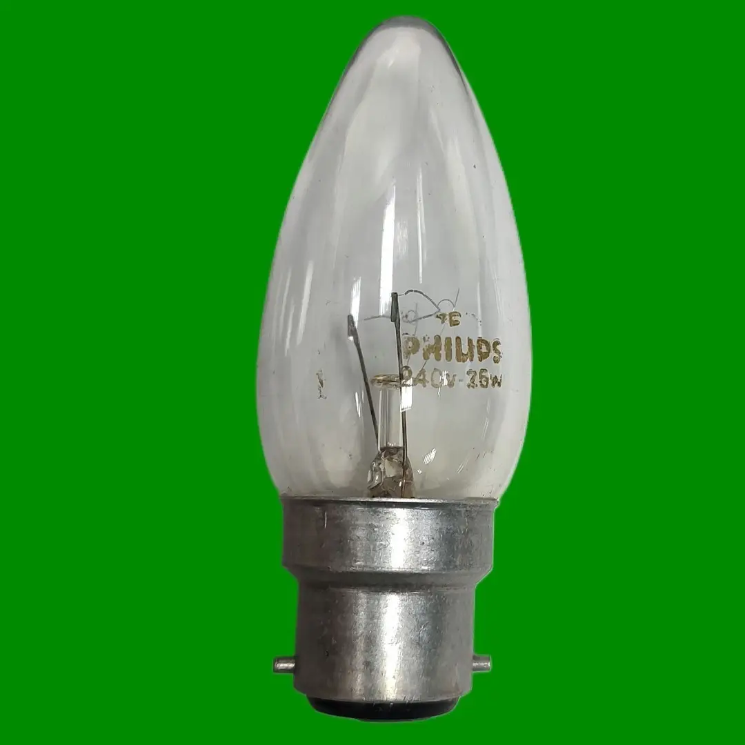 8x Job Lot 25W Dimmable Incandescent Clear Candle Light Bulbs B22 BC Lamps Used - image 2 | Free standard UK delivery included | Discount Quality Products