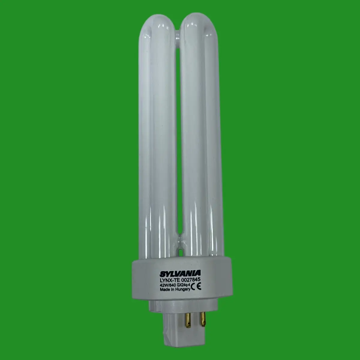 42W Sylvania GX24Q-4 4 pin CFL Low Energy PL Light Bulb 4000K Lamp Cool White - image 2 | Free standard UK delivery included | Discount Quality Products