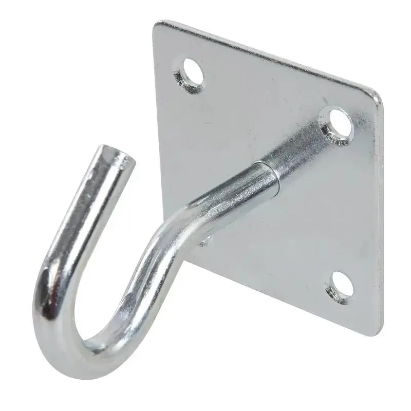 Fixman Multipurpose Galvanised Chain Plate Hook 50mm x 50mm, Washing Line Part