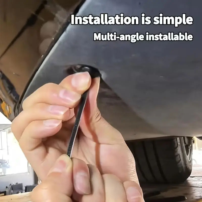 10x Nylon Cable Ties Buckles Self Locking Heavy Duty Zip Tie, Automotive Repair