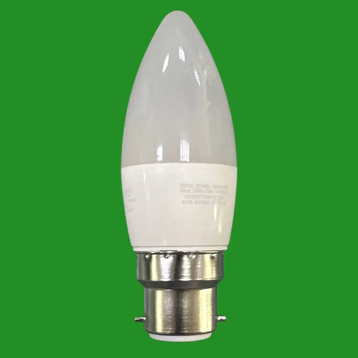 2x 3.4W (=40W) Home LED Pearl Candle Light Bulbs BC B22 2700K Warm White Lamp - image 2 | Free standard UK delivery included | Discount Quality Products