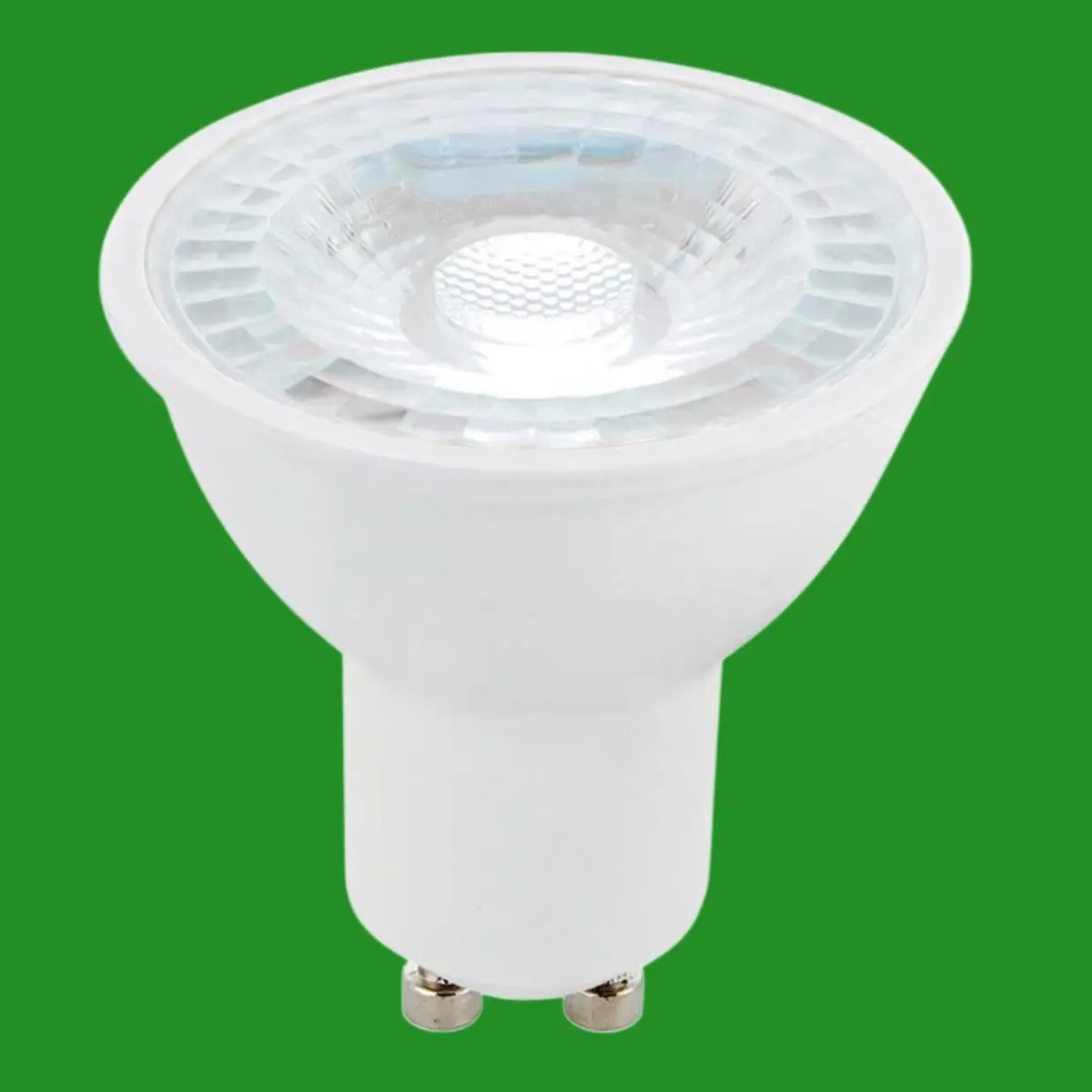 2x 4.9W (=50W) Clear LED GU10 Reflector Spot Light Bulbs 3000K 38 Degree Lamps - image 3 | Free standard UK delivery included | Discount Quality Products