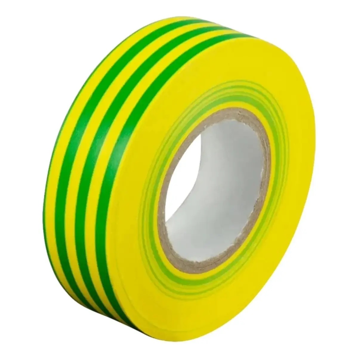 1x PVC Electrical Insulation Tape 19mm x 20m, Yellow & Green, Flame Retardant - image 3 | Free standard UK delivery included | Discount Quality Products