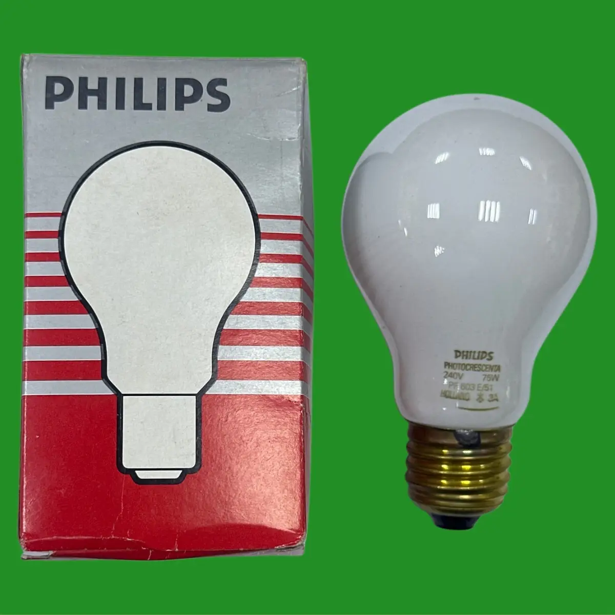 75W Philips Photocrescenta PF603 E51 P3 ES E27 Enlarger Light Bulb Lamp