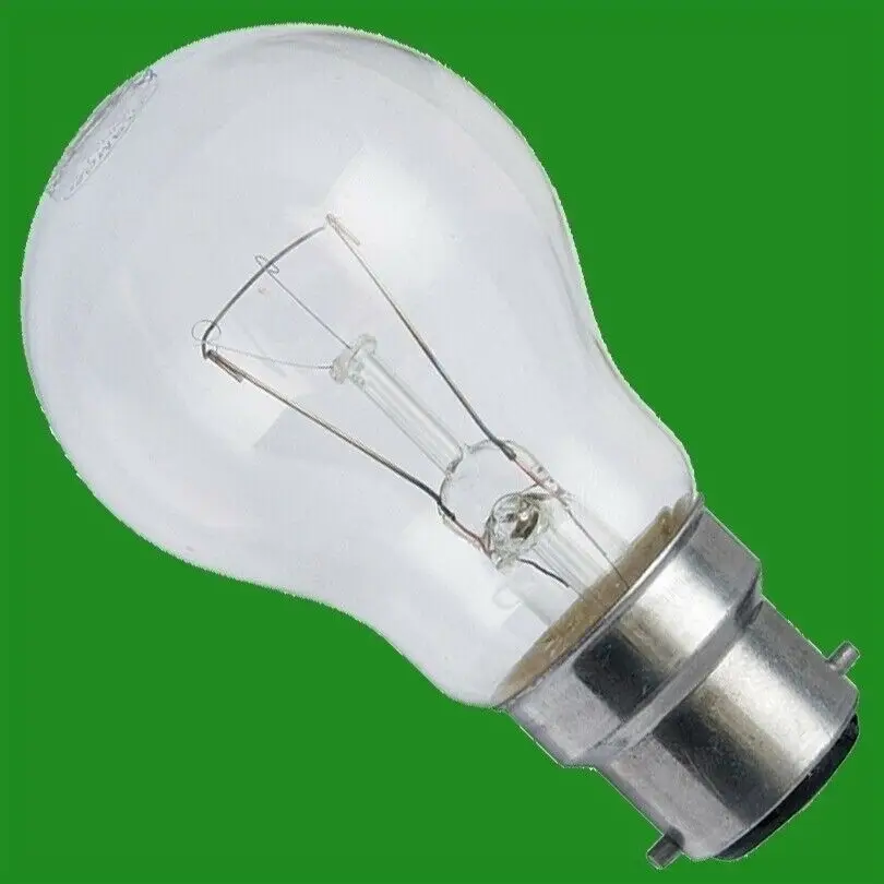 50x 60W GLS Incandescent Dimmable Standard Clear BC B22 Light Bulbs Lamp