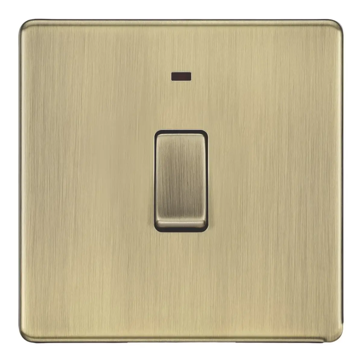 1-Gang Antique Brass 20A Double Pole Water Heater Switch, LED Indicator, 250V - image 2 | Free standard UK delivery included | Discount Quality Products