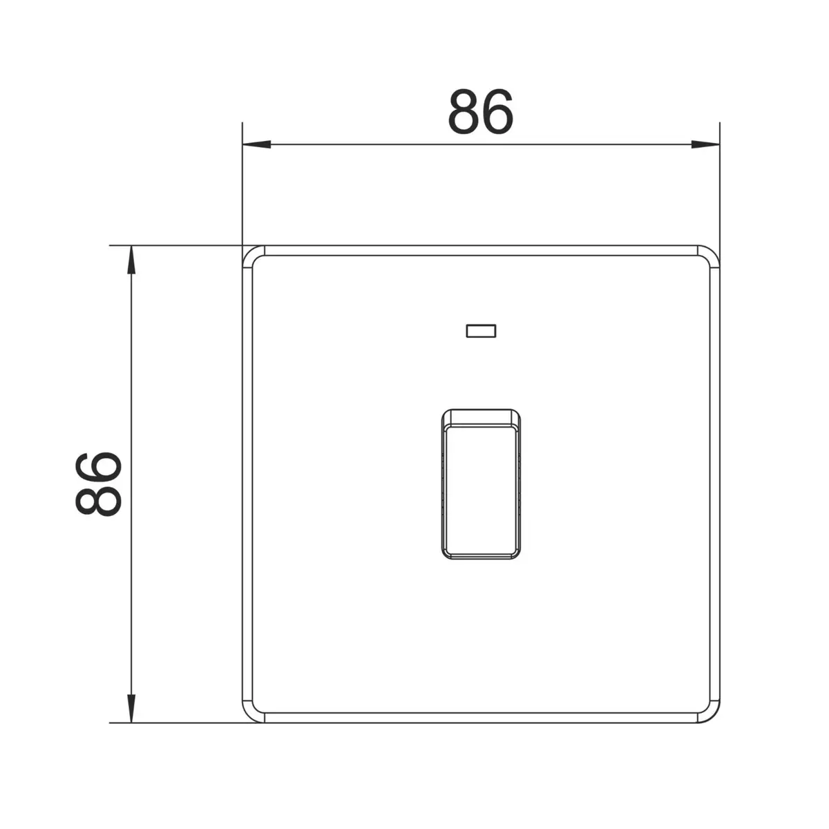 1-Gang Antique Brass 20A Double Pole Water Heater Switch, LED Indicator, 250V - image 7 | Free standard UK delivery included | Discount Quality Products