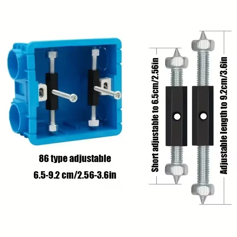 10x Columnar 86 Type Switch Box Repair Strong Support Rod , Easy to Use DIY Tool