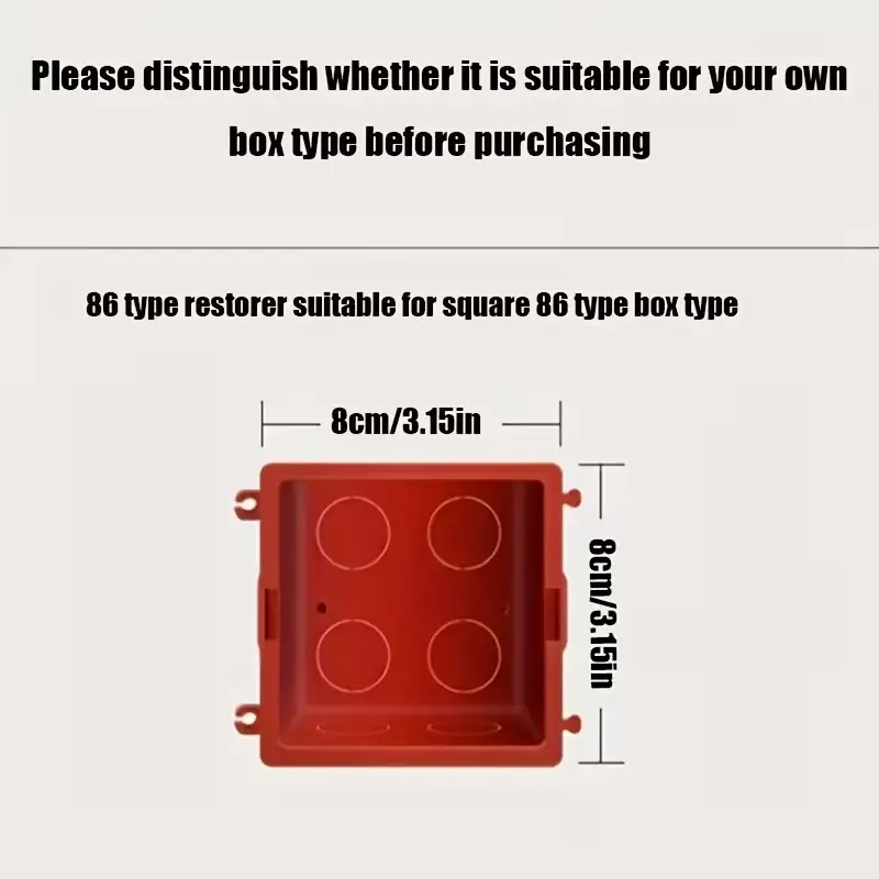 10x Columnar 86 Type Switch Box Repair Strong Support Rod , Easy to Use DIY Tool - image 4 | Free standard UK delivery included | Discount Quality Products