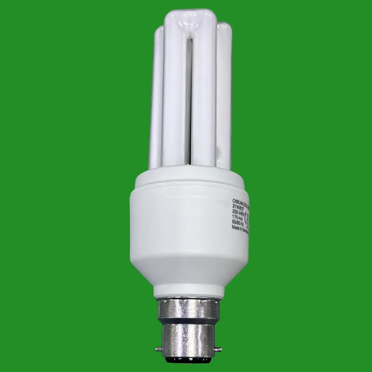 1x 21W (=100W) OSRAM Low Energy Power Saving CFL Stick Light Bulbs BC B22 Lamp - image 2 | Free standard UK delivery included | Discount Quality Products