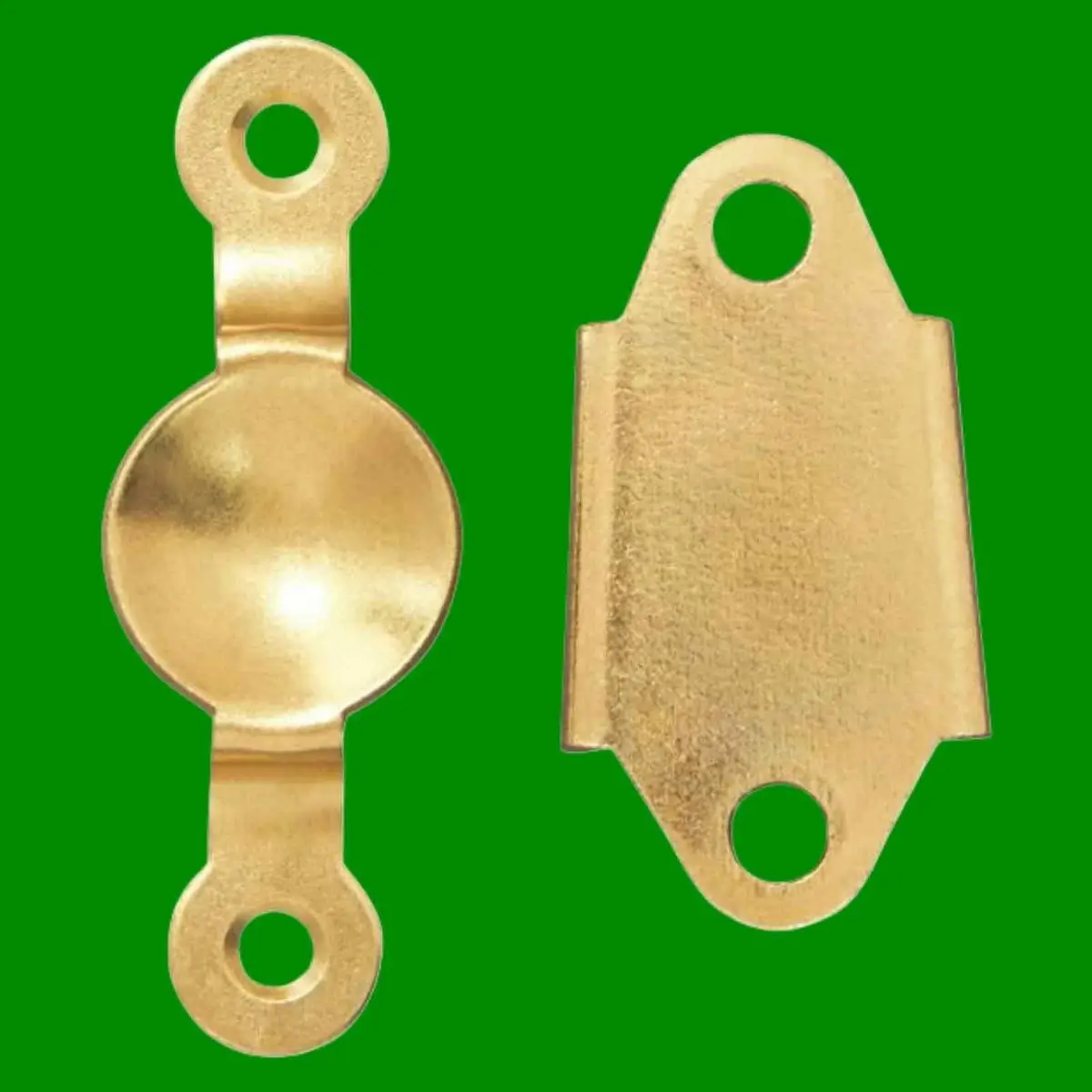 2x Cheval Mirror Movement Swivel Bracket Hinge Dressing Table Brass Plated Pivot - image 2 | Free standard UK delivery included | Discount Quality Products