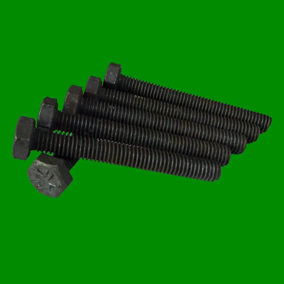 24x M5 x 38mm Fully Threaded Hex Head Set Screws with Nuts Steel Fixing Fastener - image 2 | Free standard UK delivery included | Discount Quality Products