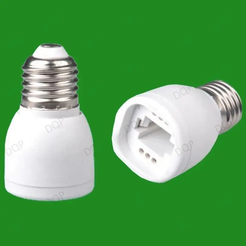 1x E27 ES Screw Male to G24 Female, Light Bulb Socket, Lamp Adaptor, Converter