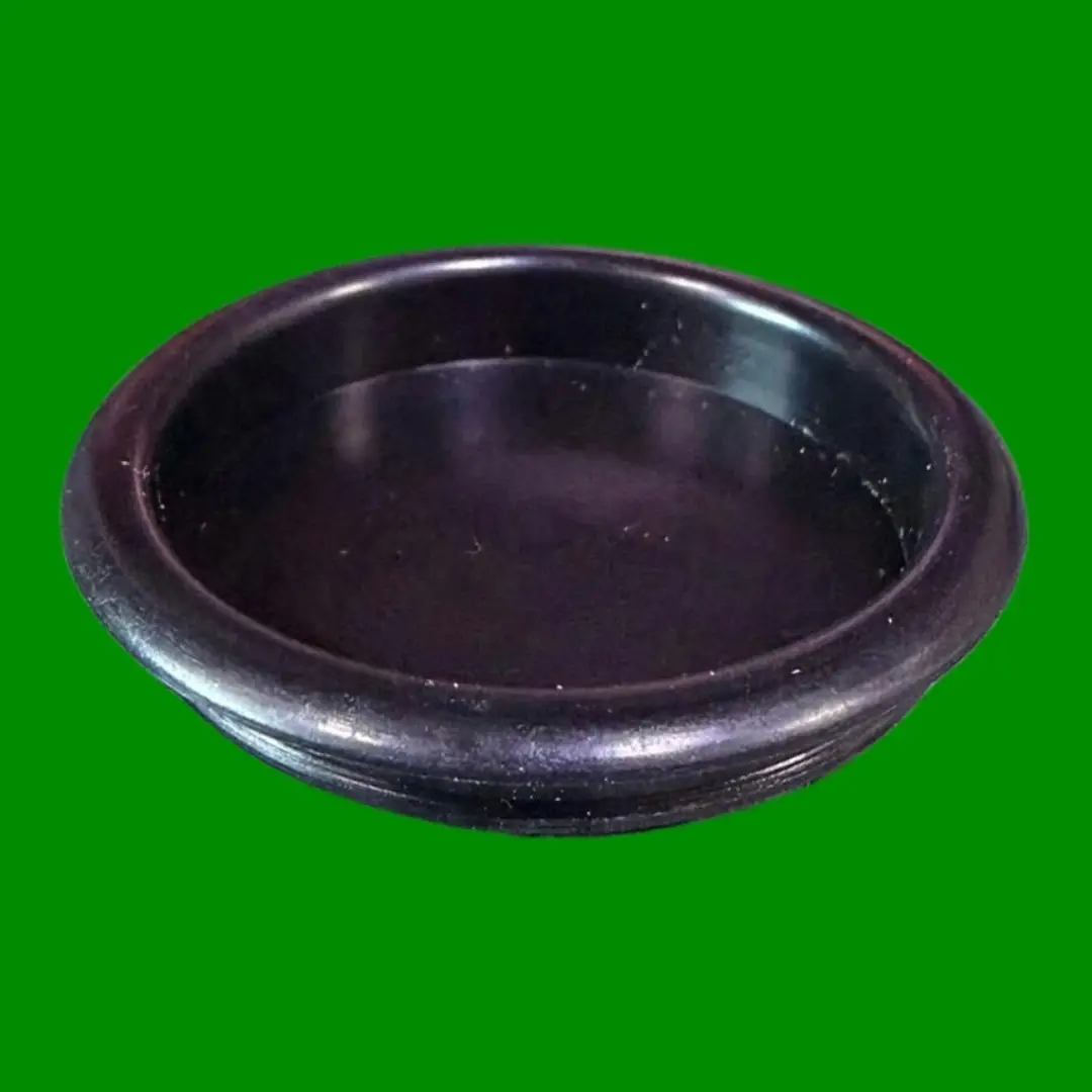 4x 38mm Black Plastic Round Tube End Cap Hole Blanking Plug 44mm Flange Insert - image 2 | Free standard UK delivery included | Discount Quality Products