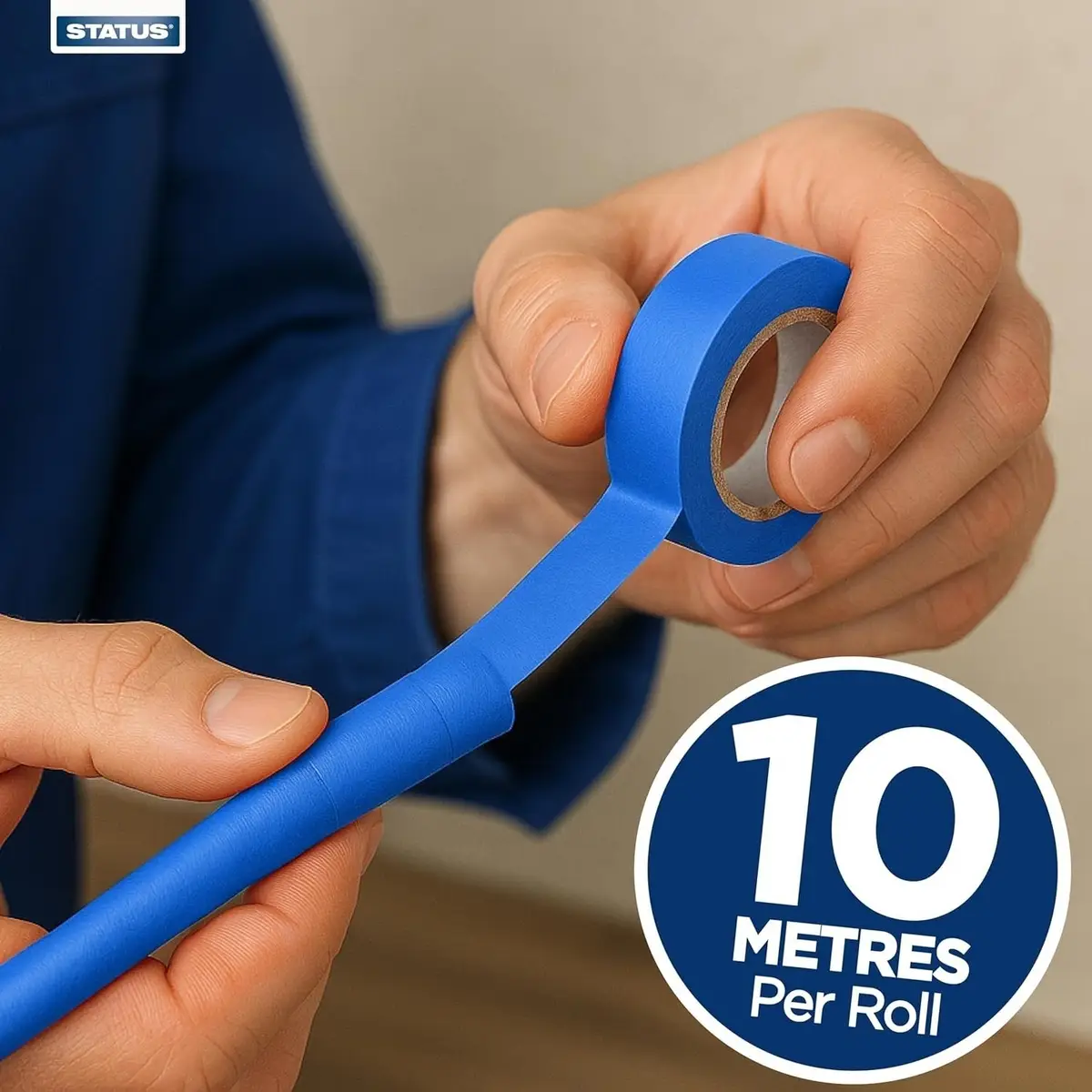 5x PVC Electrical Insulation Tape 10m Rolls, Fire Resistant, Assorted Colours - image 3 | Free standard UK delivery included | Discount Quality Products