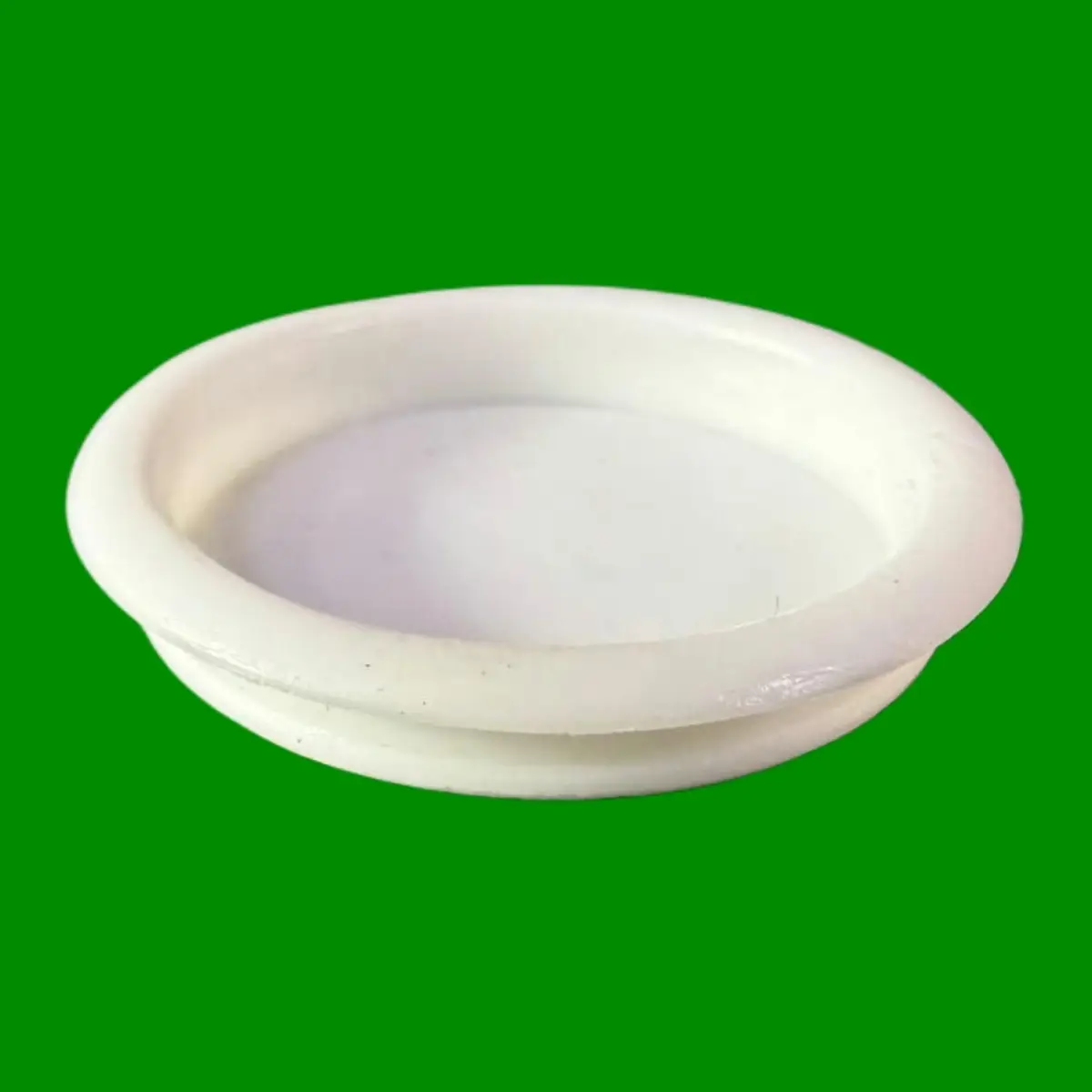 10x 38mm White Plastic Round Tube End Cap Hole Blanking Plug 44mm Flange Insert - image 2 | Free standard UK delivery included | Discount Quality Products