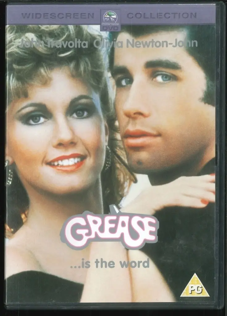 Grease (1978) Musical Romance DVD, John Travolta, Olivia Newton-John [Region 2]