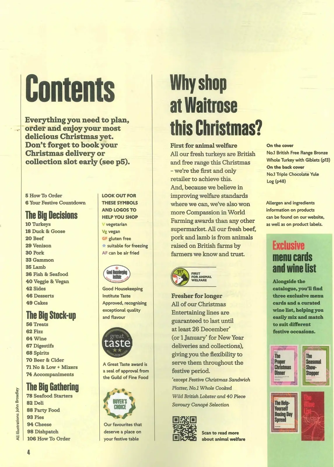 Waitrose Magazine: Food Lovers' Christmas, 250+ Festive Picks, Wine List, 2026 - image 3 | Free standard UK delivery included | Discount Quality Products