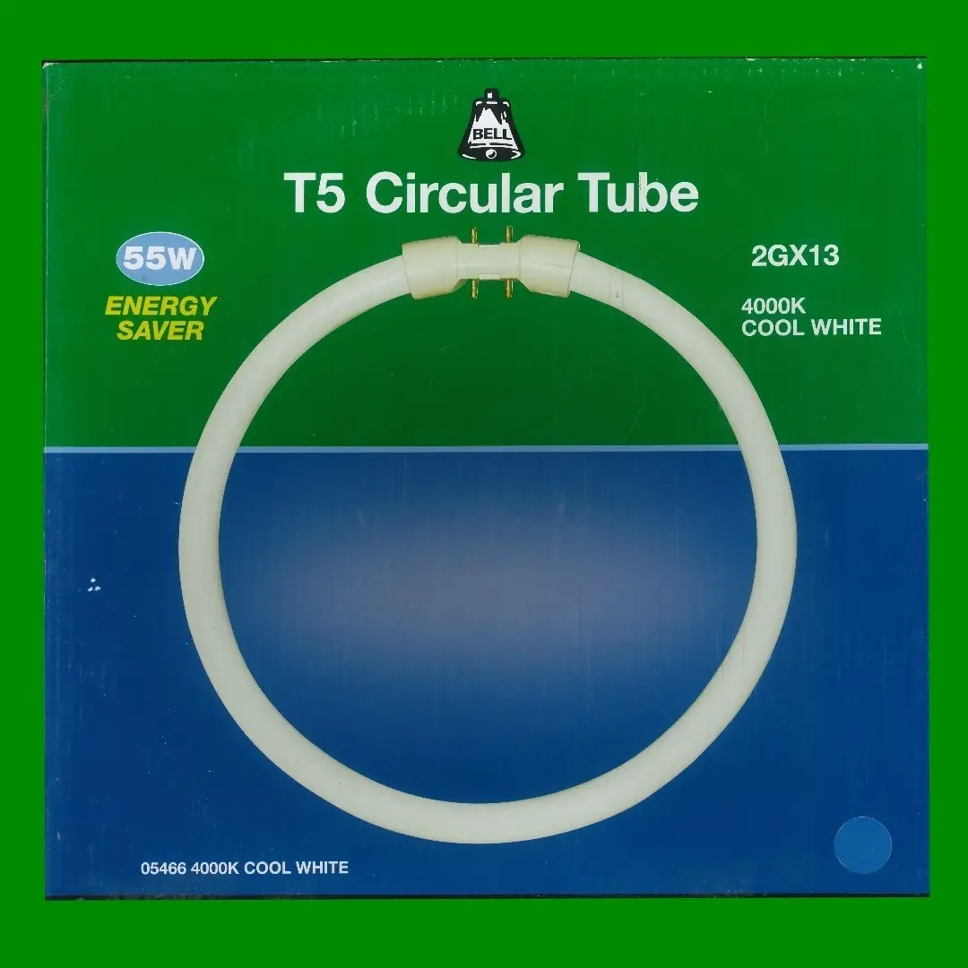 1x 55W BELL Circular 2GX13 4 Pin T5 373mm Fluorescent Tube 4000K Light Bulb - image 2 | Free standard UK delivery included | Discount Quality Products