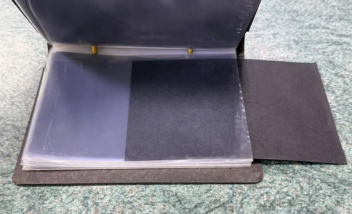 First Day Cover FDC Album Binder 25 Page, Single Pocket, Black Inserts, Holds 50 - image 5 | Free standard UK delivery included | Discount Quality Products