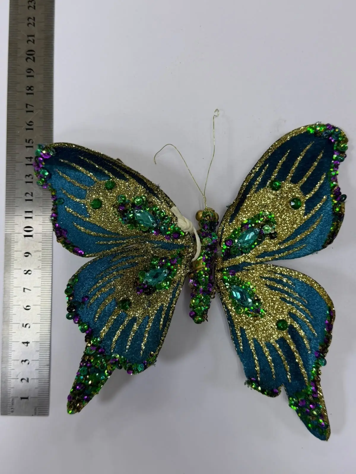 Christmas Decorations Bundle Santa Basket Butterfly Berry Pick Hanging Job Lot - image 3 | Free standard UK delivery included | Discount Quality Products