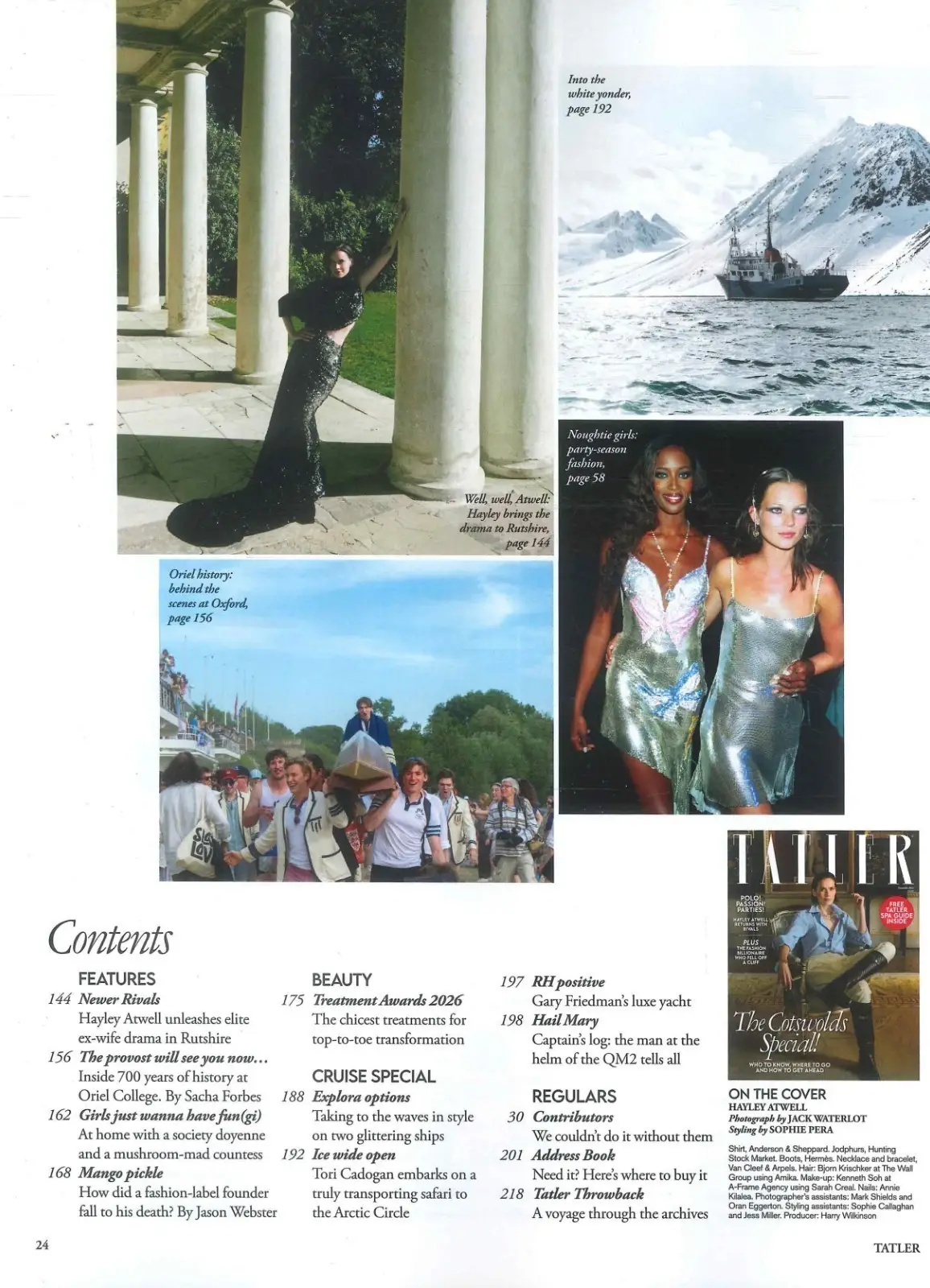 TATLER Magazine: Hayley Atwell, Cotswolds Special, Spa Guide, Fashion, Nov 2026 - image 4 | Free standard UK delivery included | Discount Quality Products