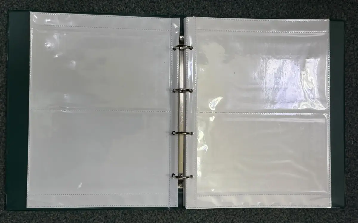 First Day Cover FDC Stamp Album Binder Portfolio, 21 Page Twin Pocket, Holds 84 - image 3 | Free standard UK delivery included | Discount Quality Products